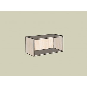 X-390 Skab B/D/H 78x39x37,5 cm
