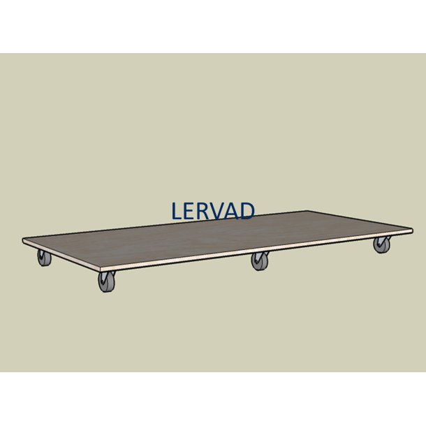 X-390 Bundplade 154 x 76 cm