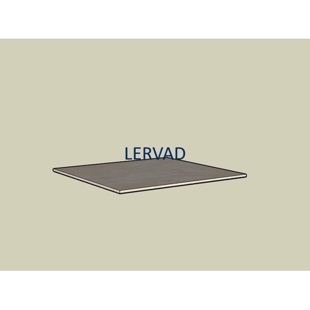 X-390 Topplade 80 x 80 cm
