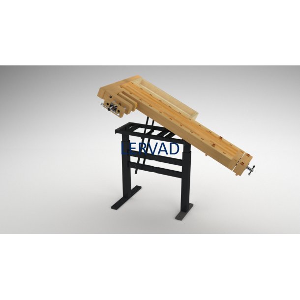 Sljdbnk 132 cm - kipbar og hjdejusterbar.