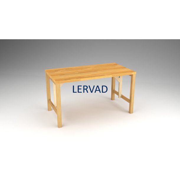 Teknikbnk 150 x 81 cm - bent stel