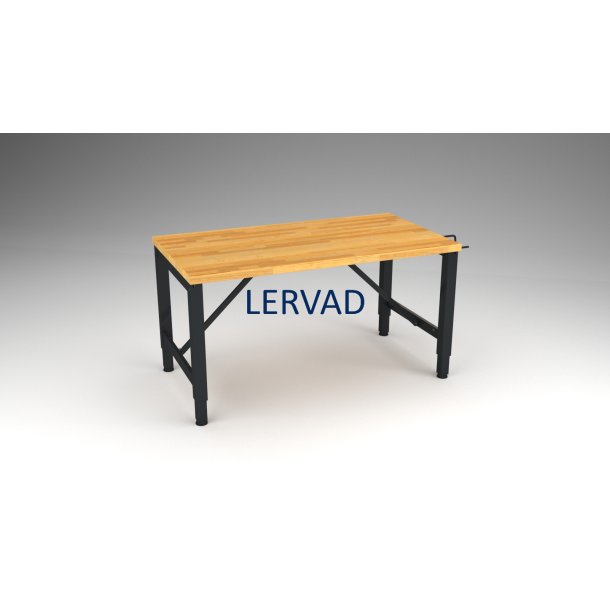 Teknikbnk 150 x 81 cm - hjdeindstillelig