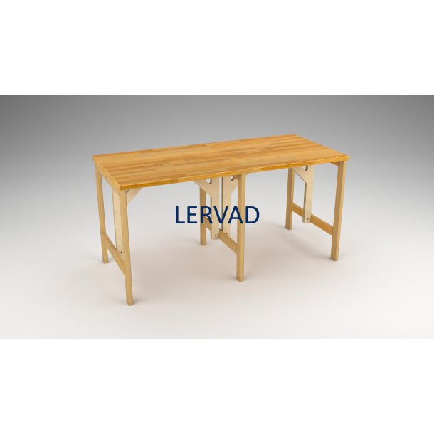 Rkkebnk 165 x 75 cm, bent stel