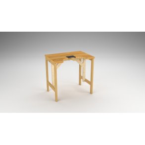 Jewellers bench 85 x 60 cm, 1 place