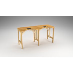 Jewellers bench 165 x 60 cm, 2 places
