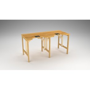 Jewellers bench 165 x 75 cm, 2 places