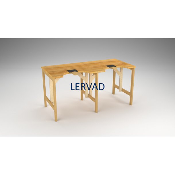 Jewellers bench 165 x 75 cm, 2 places