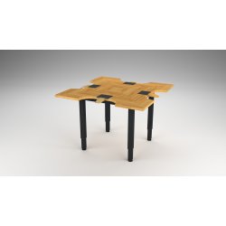 Jewellers bench 120 x 120 cm, 4 places