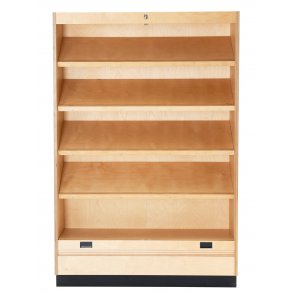 Jalousiskab 800 m/4 skrhylder