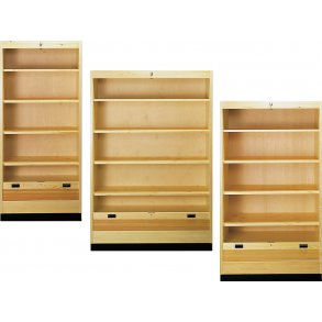 Cabinet with shelves